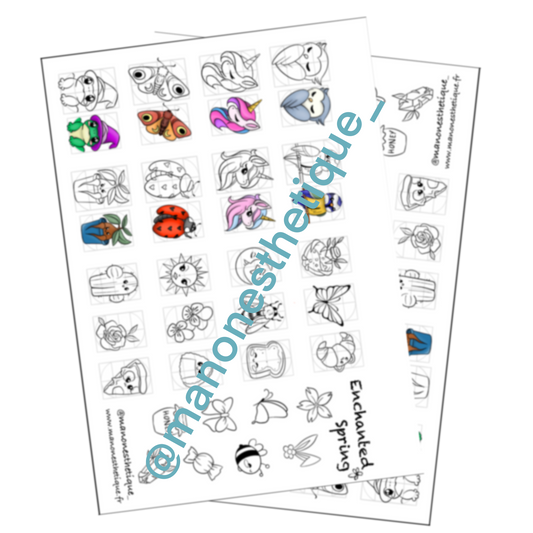 *ENCHANTED SPRING (format PDF)